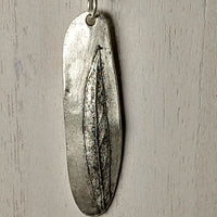 Sterling Silver Willow Leaf Necklace