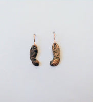 Copper Samara Maple Seedling Earrings